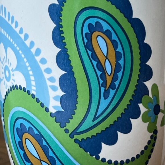 Royal Norfolk Blue Paisley 2 Mugs - Picture 6 of 15